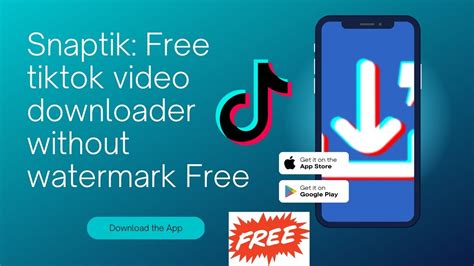 Click on the Download button. . Snaptik download tiktok video no watermark
